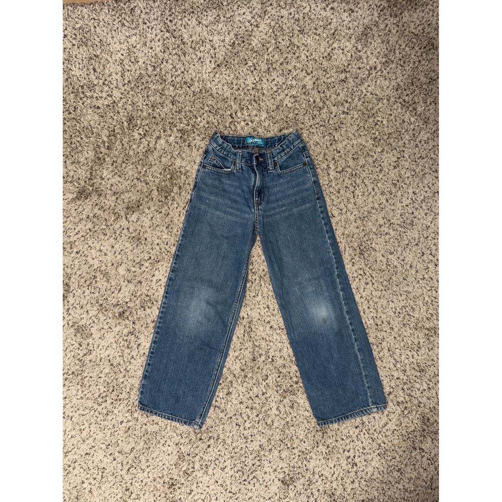Old Navy Kids‎ Jeans Size 8 Slim Blue Adjustable Waist Denim